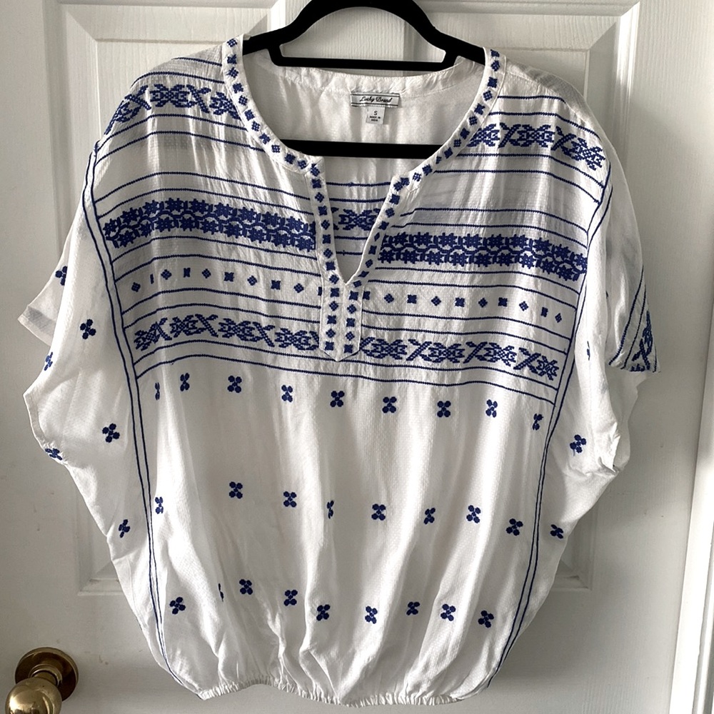 Lucky Brand oversized tunic. Size small. Worn 2-3 times